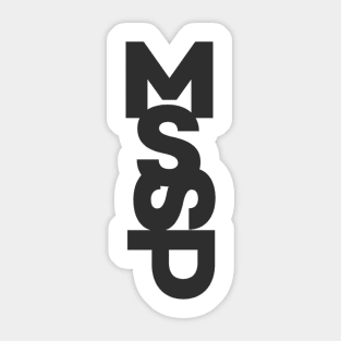 M-S-S-P Sticker